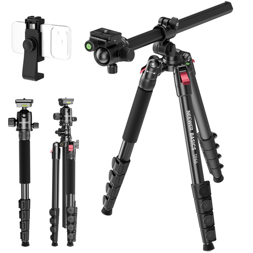 سه پایه نیور Neewer BASICS TP66 Aluminum Tripod with Ball Head